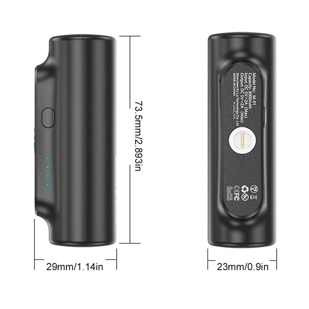 3 in 1 Snelle Magnetische Aansluiting Vermogen Bank