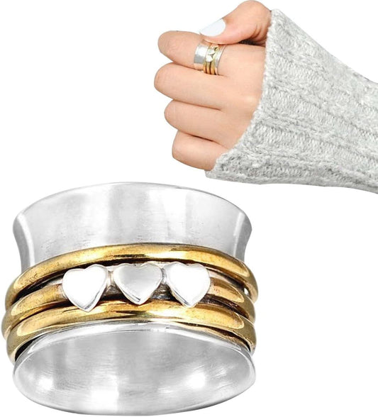 Brede Band Harten Ring