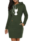 Cat Dress Hoodies™