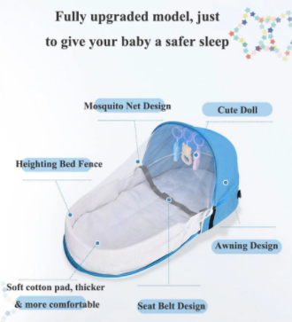 Portable Baby Bed™️