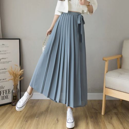 Pleated Chiffon Fashion Pants™