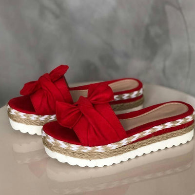 Plateau Sandals with Knot™