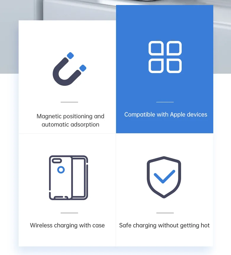 GardenFeel™ 3-in-1 Laadstation | Magnetische en opvouwbare oplader