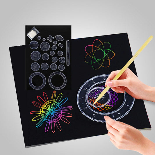 22pcs Spirograph
