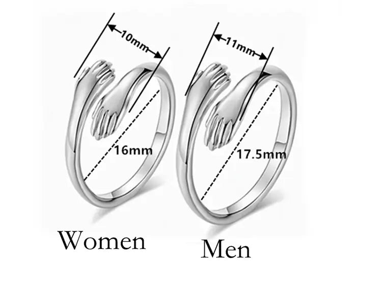 Love Hug Open Ring