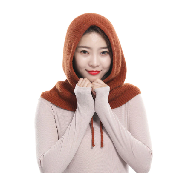 Neck Wrap Drawstring Cap ™