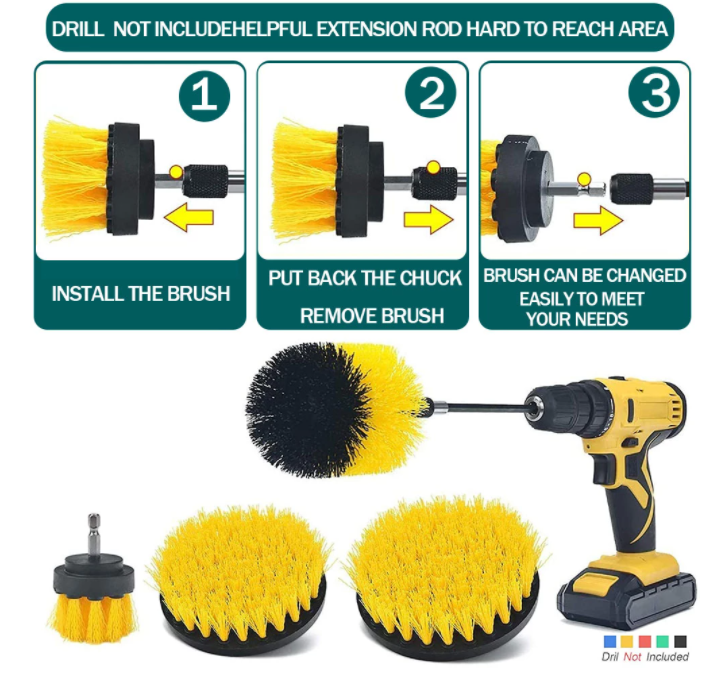 Electric Cleaning Drill Set™
