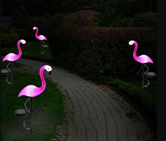 LED Solar Flamingo™️