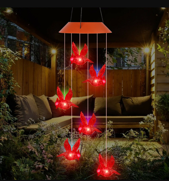 Bird Solar Wind Chime™️