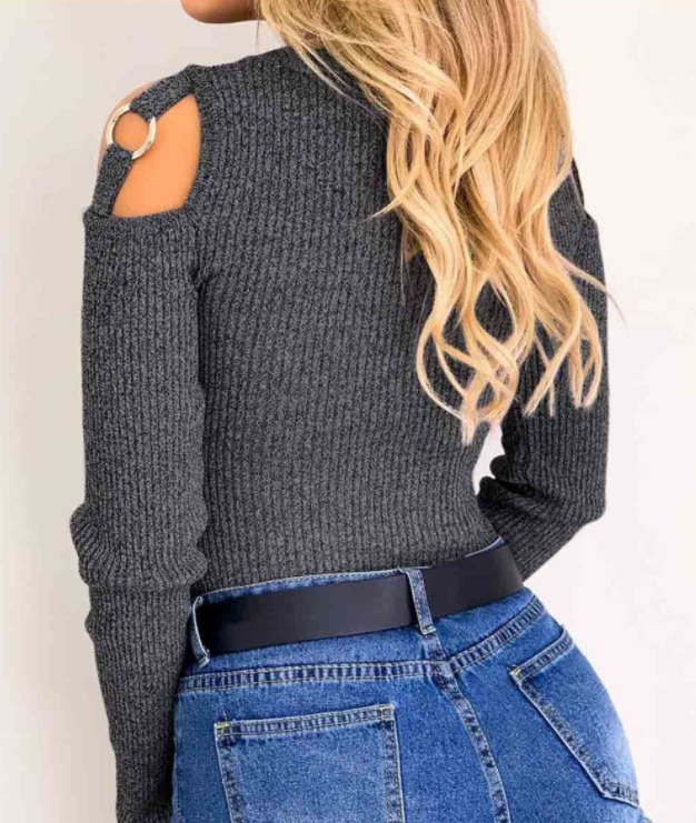 Off Shoulder Sweater™