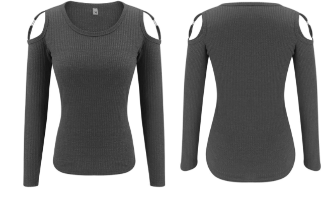 Off Shoulder Sweater™