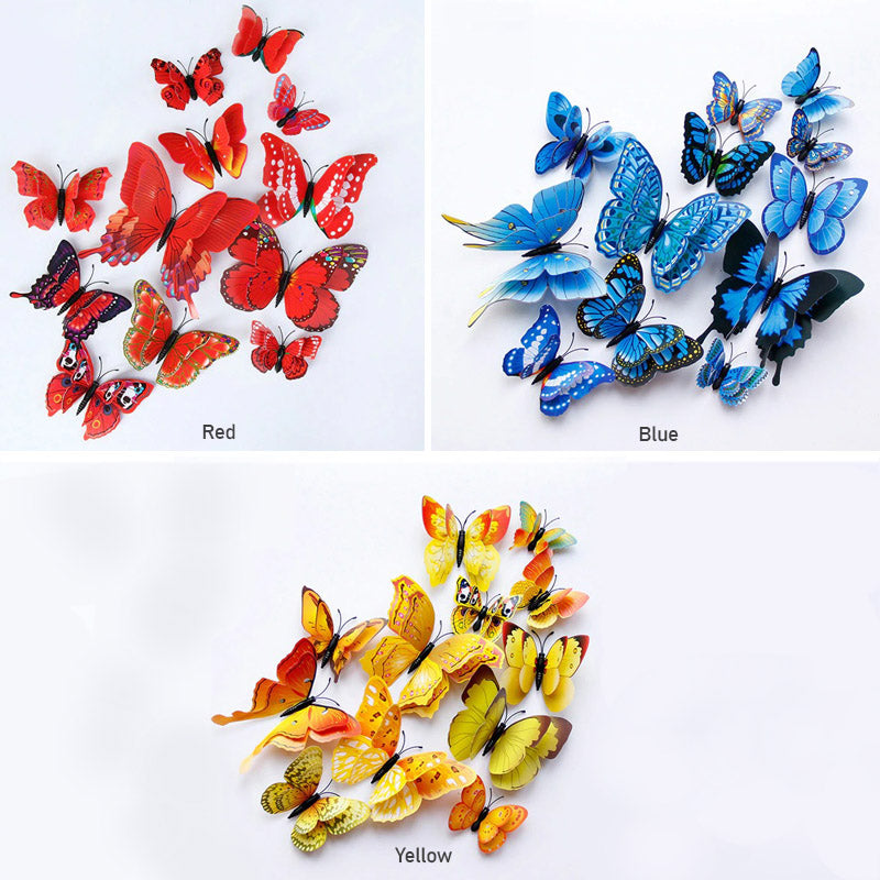 3D Butterfly Wall Sticker™ (1+2 GRATIS)