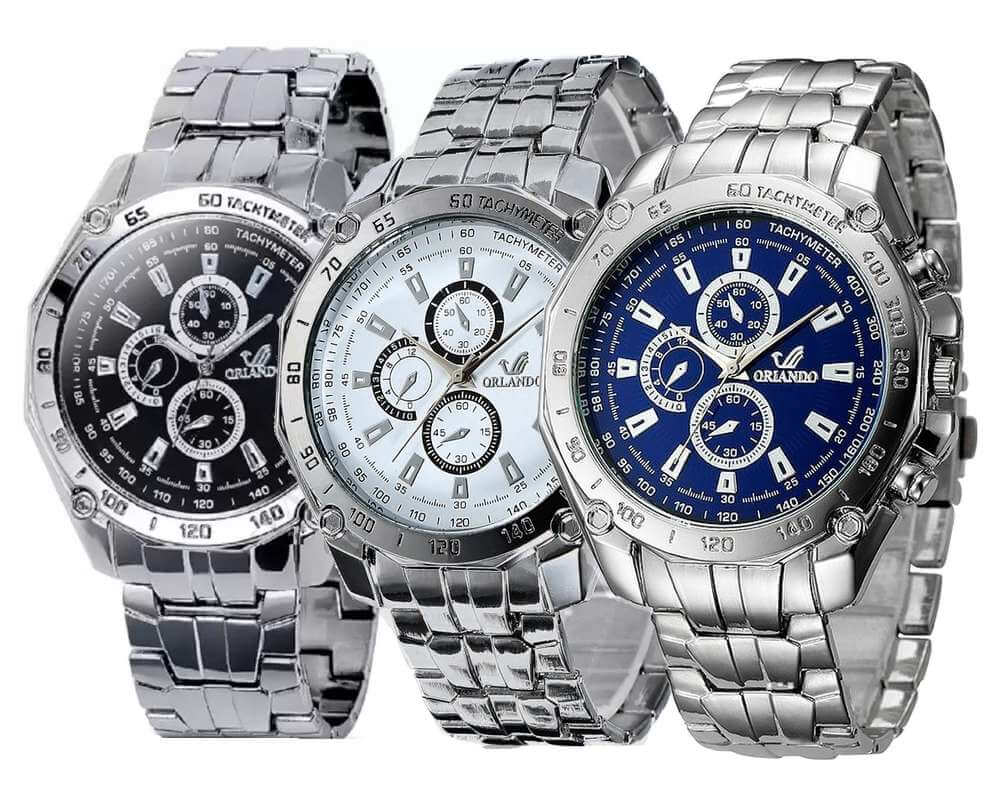 Silver Men | Zakelijke Horloge