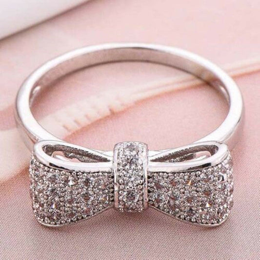 Diamanten Bow Ring