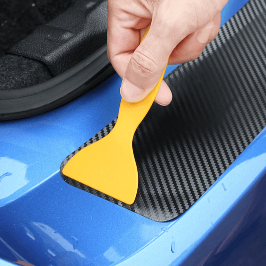 Carbon Auto dorpels Stickers (4st)