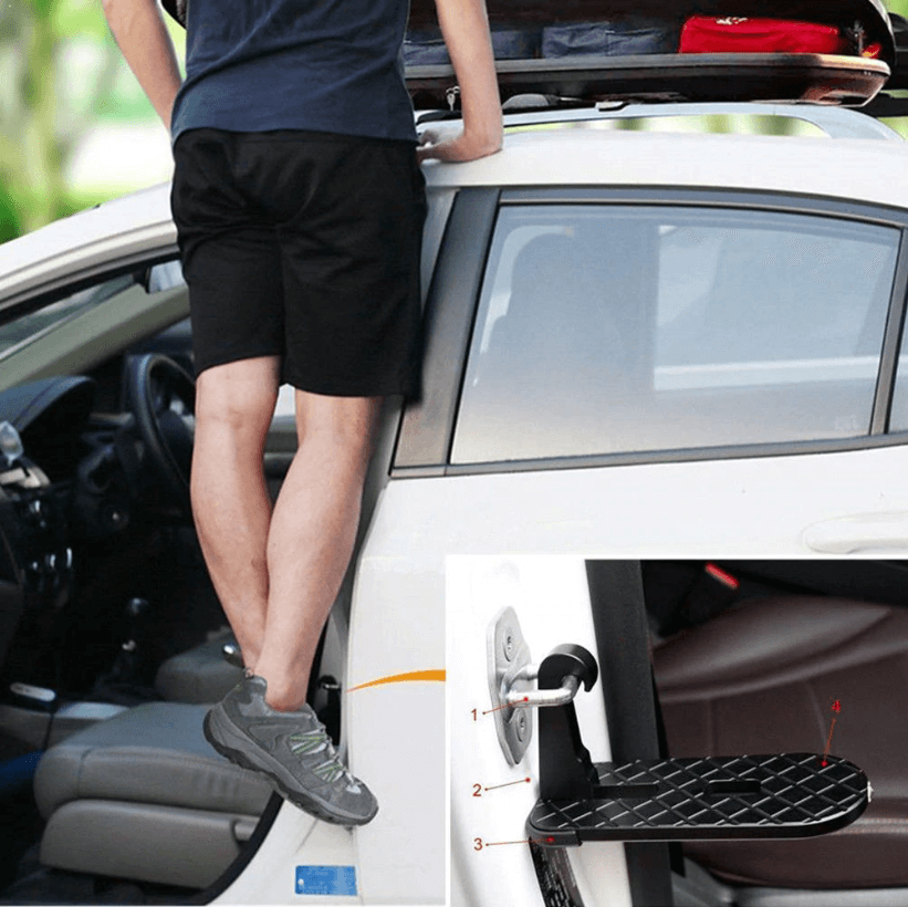 Opvouwbare Auto Dak Rek Opstap