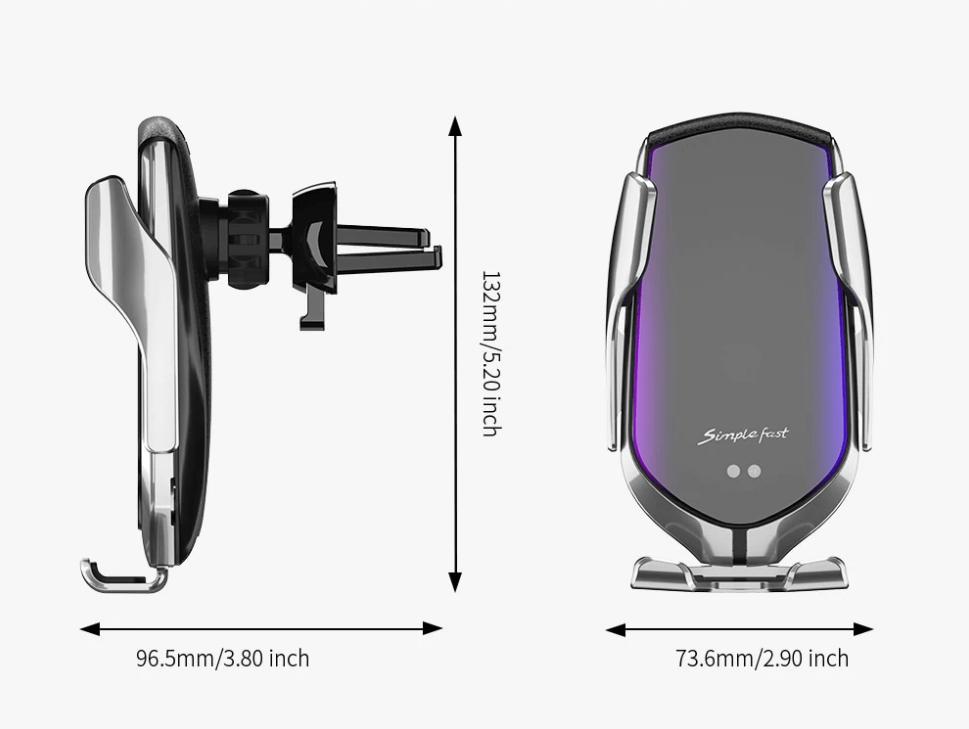 Automatisch Klemmende Auto Telefoon Oplader