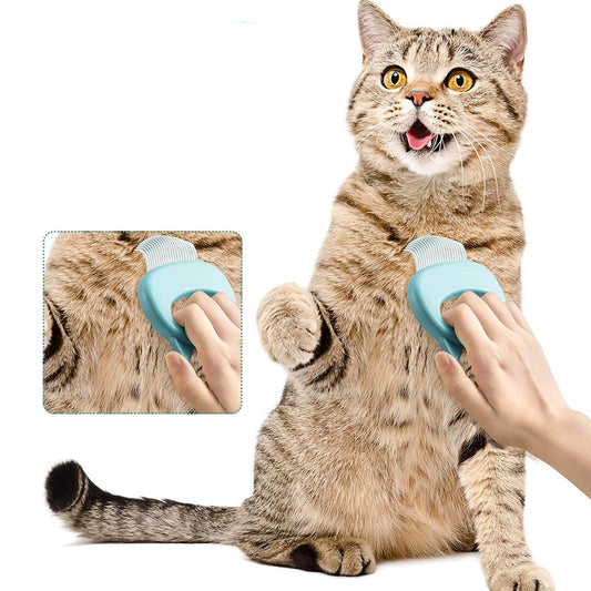 2 in 1 Katten Massage & Kam