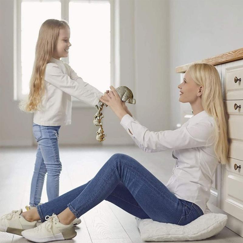 Handgemaakt 3-Delig Olifanten Beeldje