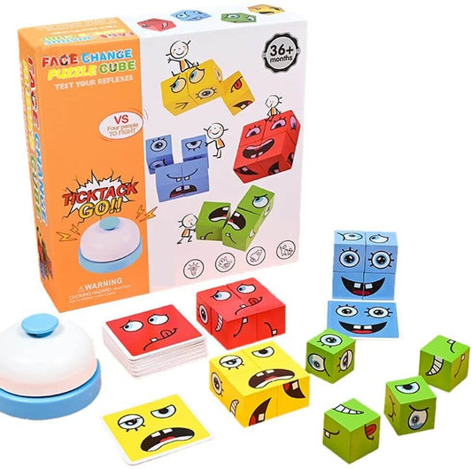 Expressie Puzzel Bouwstenen