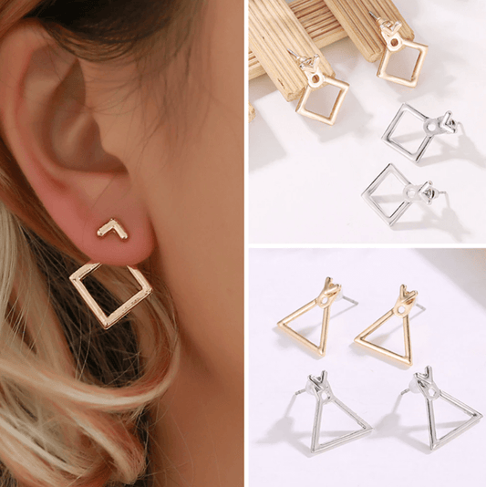 Geometrische Oorbellen