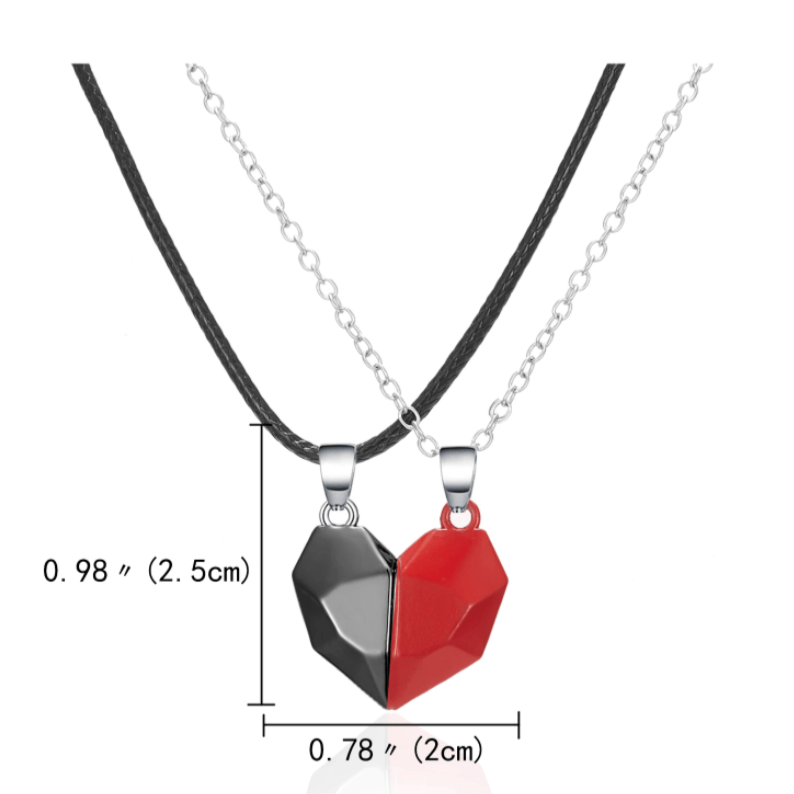 Magnetische Harten Halsketting