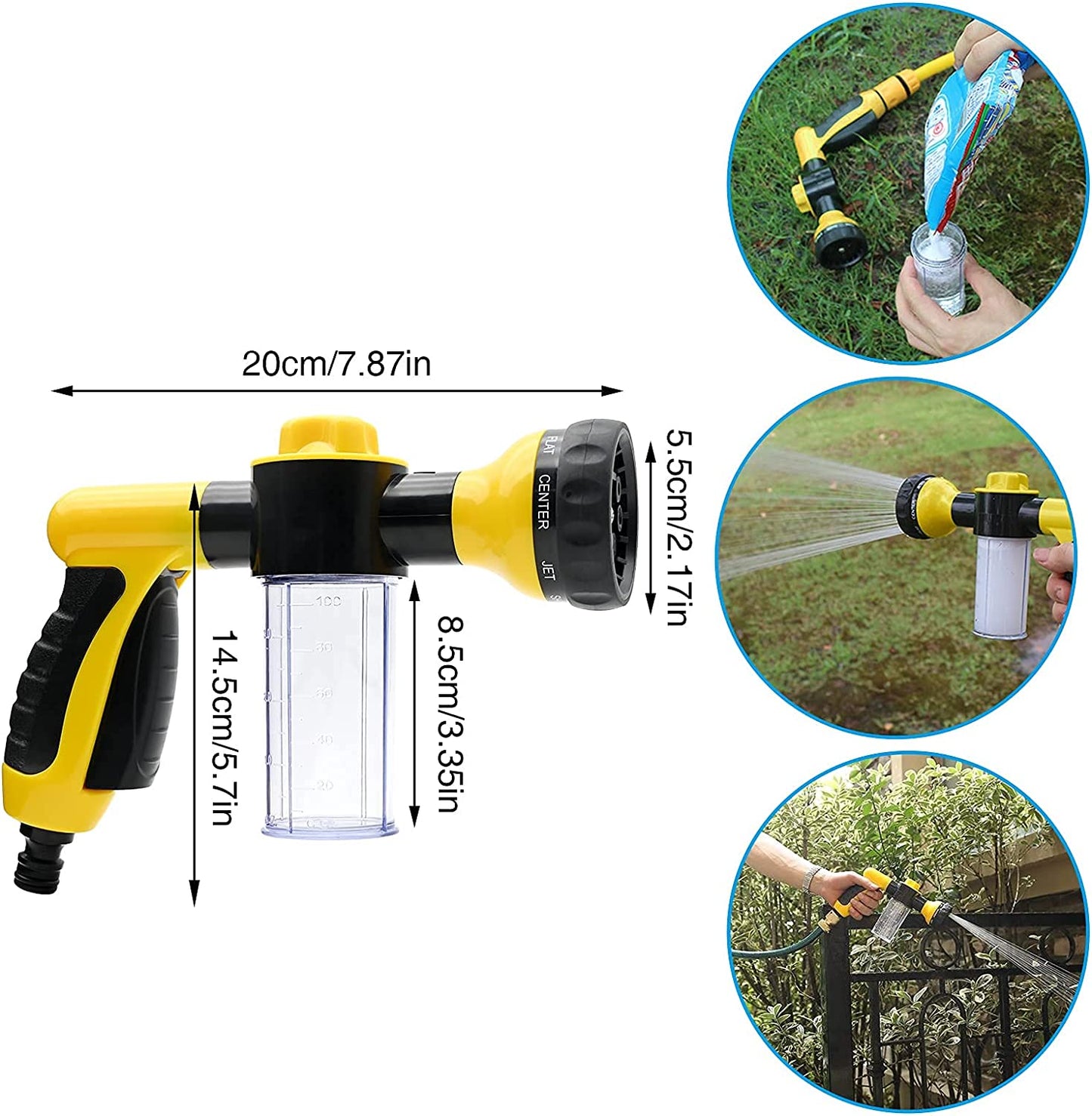 Spray Away | Opzetstuk voor Tuinslang