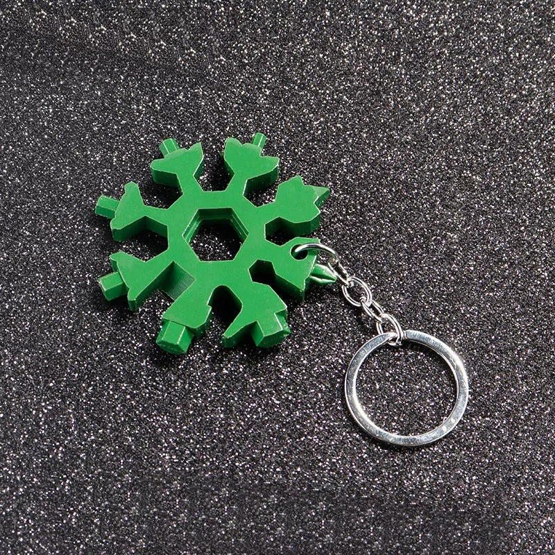 Do-It Snowflake Multifunctionele Zak Sleutelhanger | 1+1 Gratis