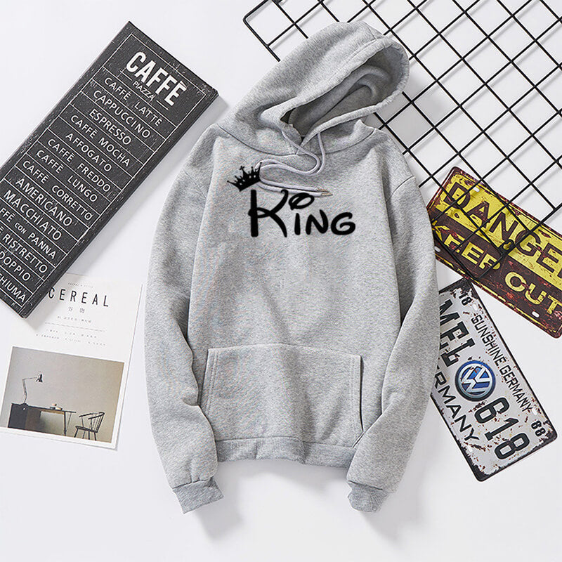 King & Queen Hoodies