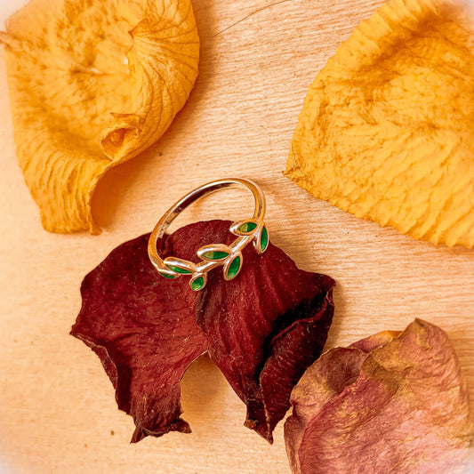 Boom des Levens Blad Ring