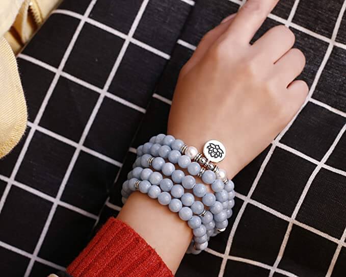 Fluoriet Mala Armband