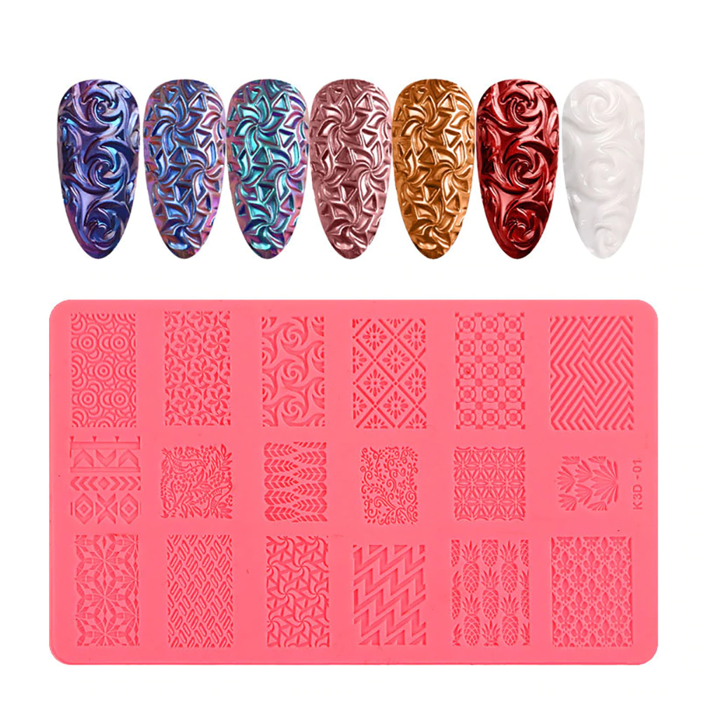 3D Sculptuur Nail Art Mold
