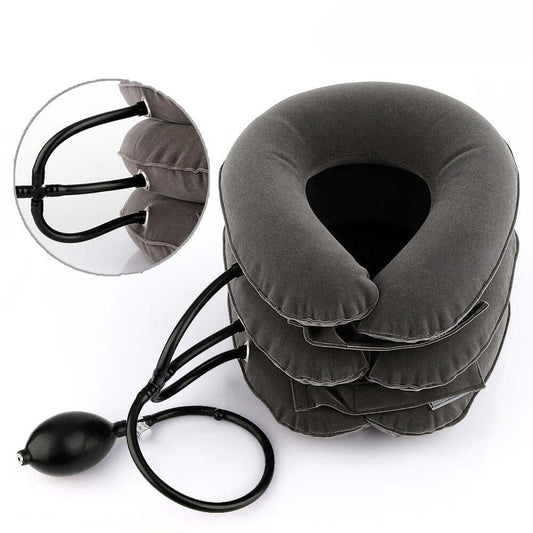 QuickRelief | Opblaasbaar Nek Tractie Kussen