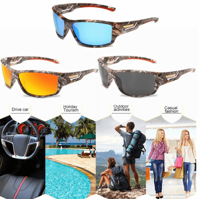 Gepolariseerde Sportvis Zonnebril