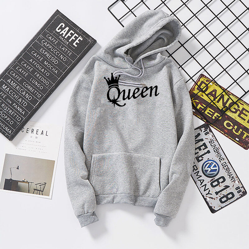 King & Queen Hoodies
