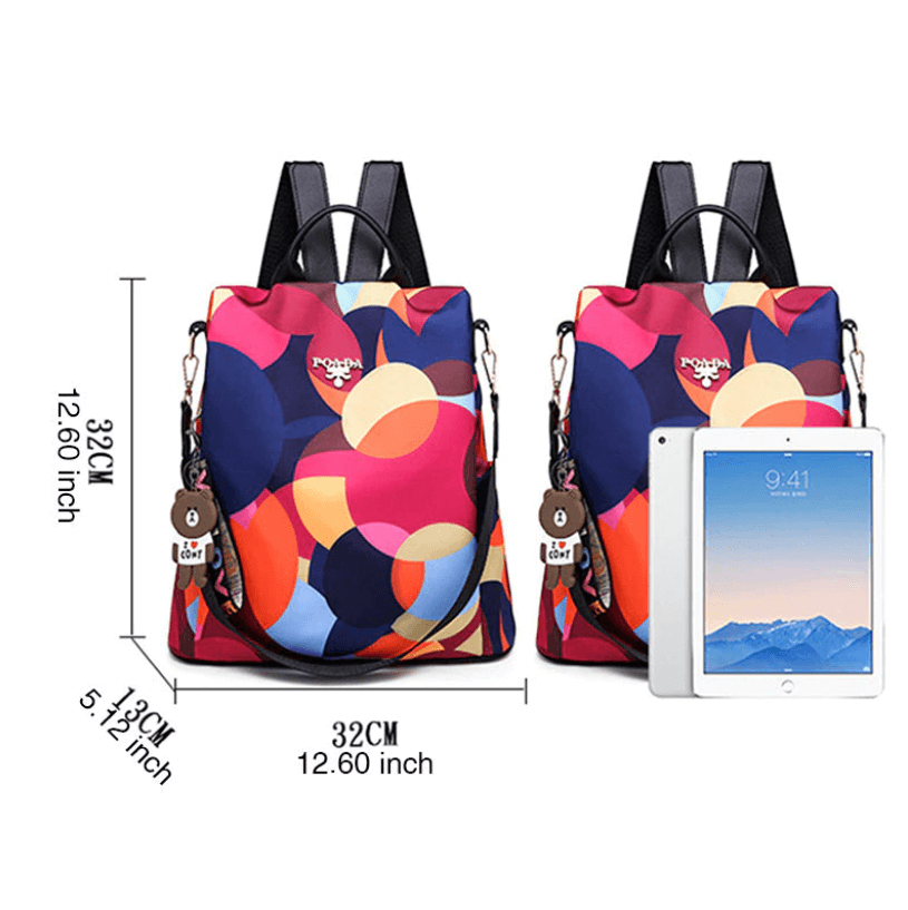 Anti-diefstal rugzak voor dames