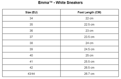 Emma™️ - White Sneakers