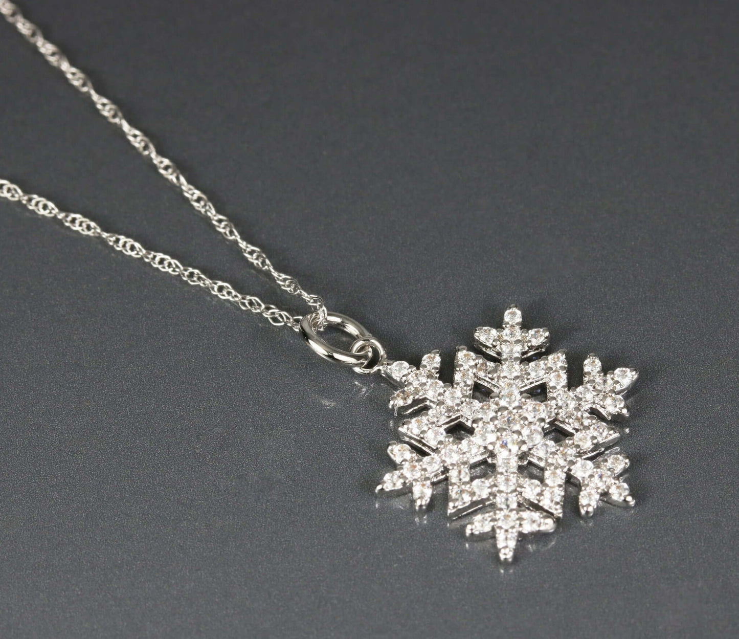 Sneeuwvlok Hanger Ketting