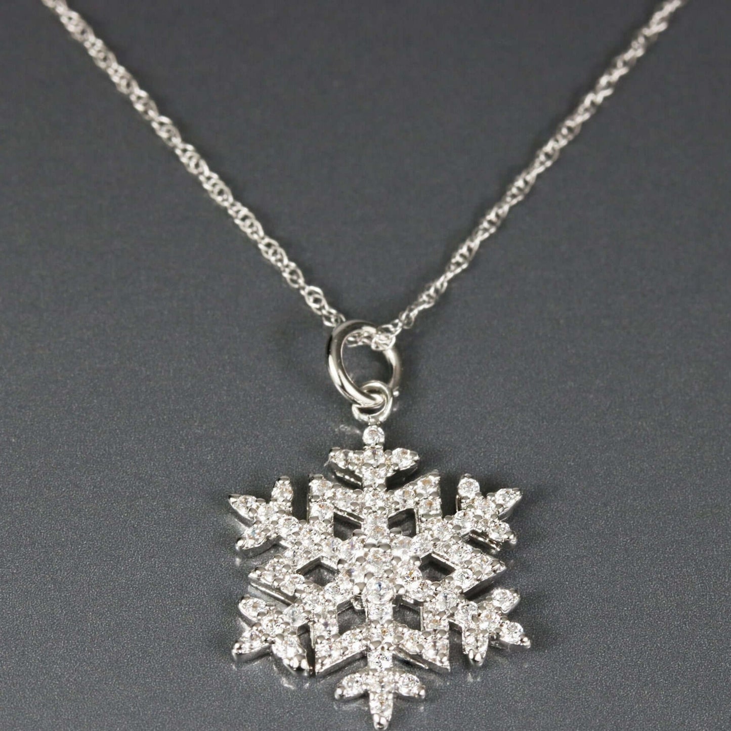 Sneeuwvlok Hanger Ketting