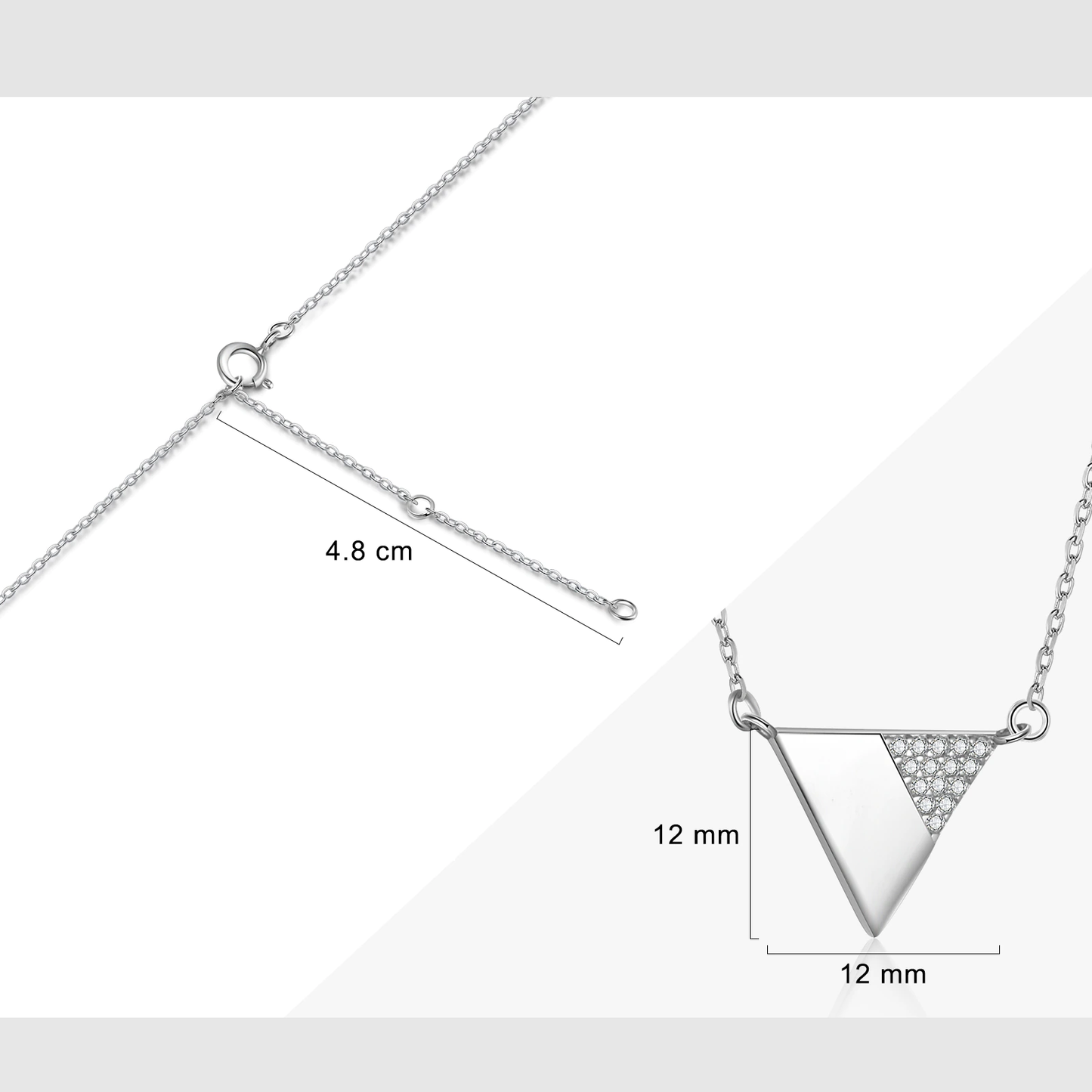 Badass Tribe Driehoek Ketting