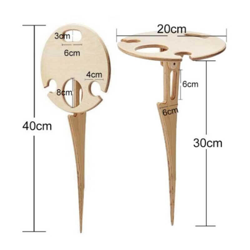 Buiten Opvouwbare Wijntafel