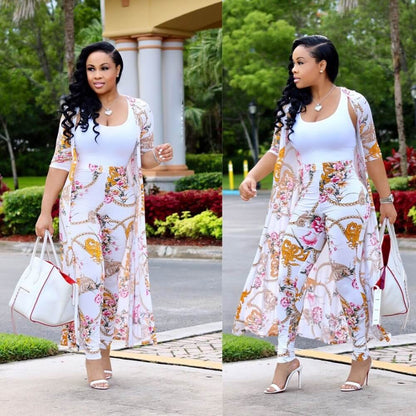 Dames Kimono Set met Broek - Yasmin