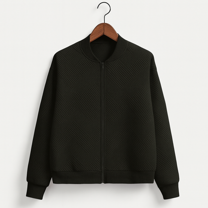 Stijlvolle Dames Zip-Up Jas – Rivka