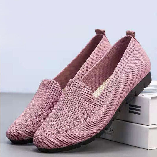 Comfortabele & Ademend Dames Slip-On Alltagschoenen met Voetboogondersteuning – Leona