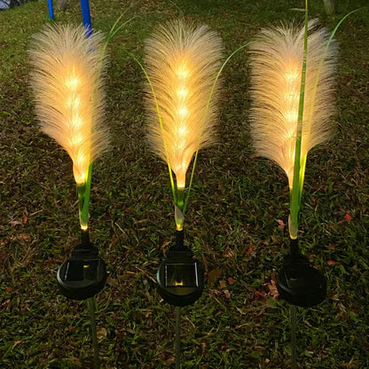 Decoratieve Rieten Tuinverlichting - SunReed