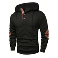 Outdoor Heren Hoodie met Comfort-Stretch & Knoopsluiting – Mads