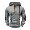 Outdoor Heren Hoodie met Comfort-Stretch & Knoopsluiting – Mads