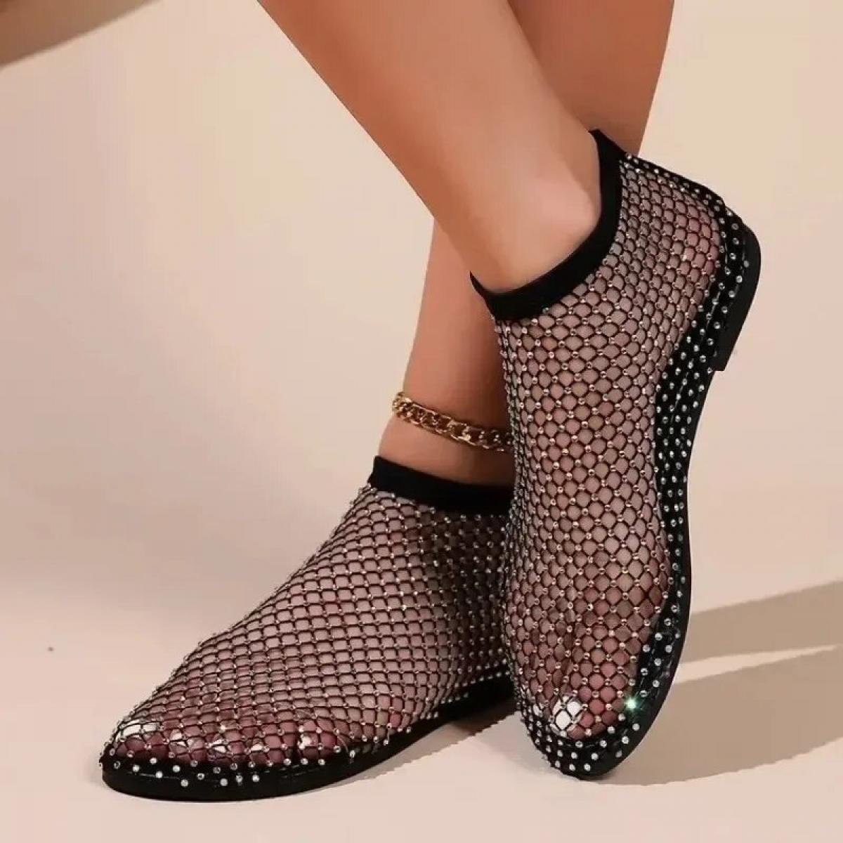 Comfortabele & Glanzende Ballerina's met Antislip Zool - Lyra