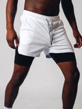 2-in-1 Zomer Sportshorts voor heren – Felix