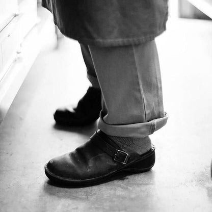 Luxe Leren Herenslippers – Elias
